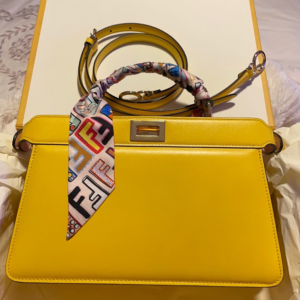 Fendi peekaboo purse size small